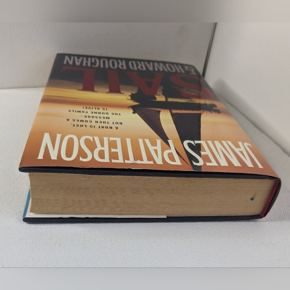 Sail by James Patterson with H. Roughan Hardback Book Dustcover Fiction B2 - Picture 10 of 16